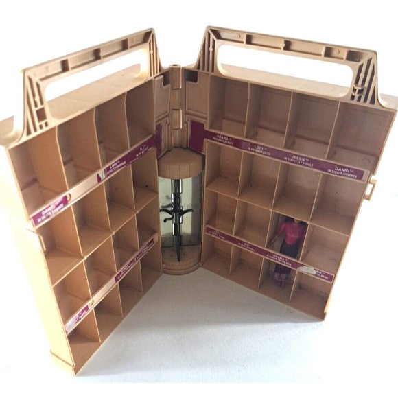 Vintage Kenner Glamour Gals Showplace Case W 1 Doll 1980s Mini Dolls Retro - Picture 8 of 13